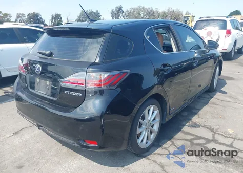 2013 Lexus Ct 200H из США, поврежденный, VIN JTHKD5BH3D2150576